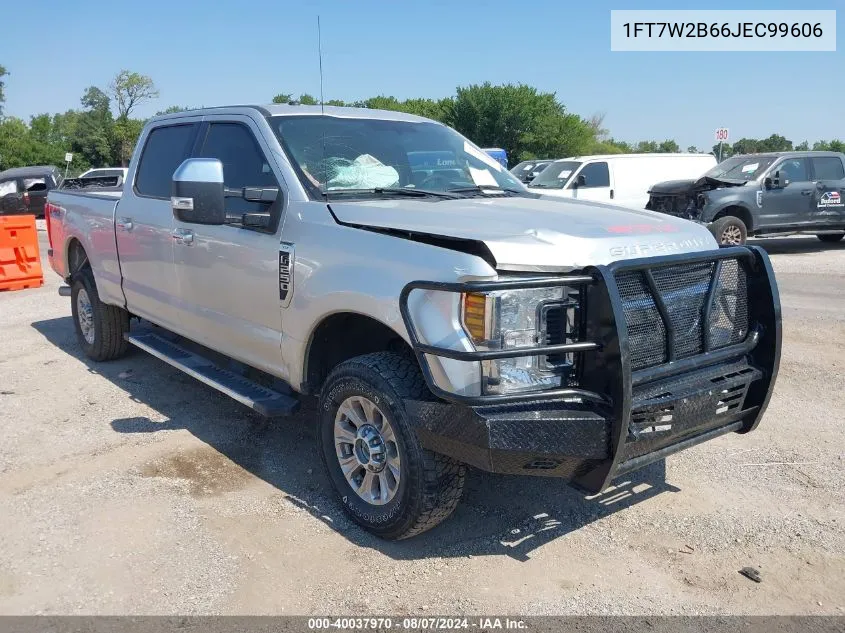 2018 Ford F-250 Xlt VIN: 1FT7W2B66JEC99606 Lot: 40037970