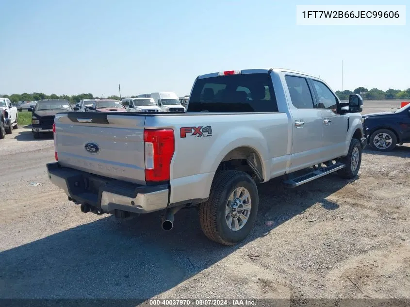 2018 Ford F-250 Xlt VIN: 1FT7W2B66JEC99606 Lot: 40037970