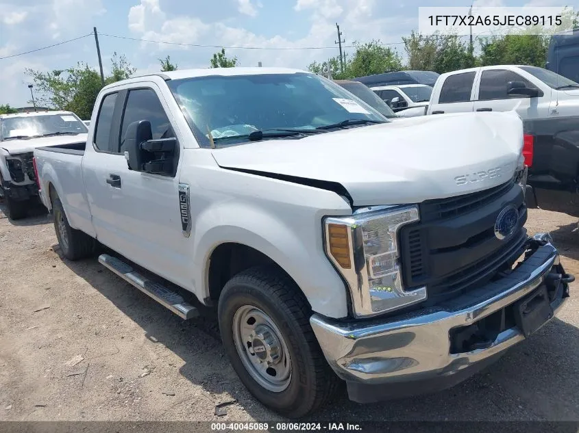 1FT7X2A65JEC89115 2018 Ford F-250 Xl