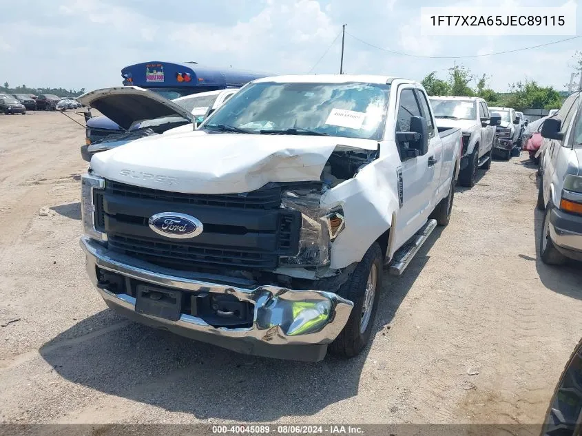 1FT7X2A65JEC89115 2018 Ford F-250 Xl