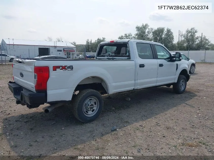 1FT7W2B62JEC62374 2018 Ford F250 Super Duty