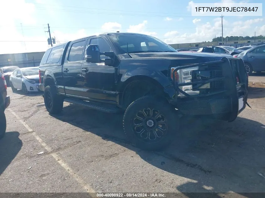 1FT7W2BT9JEC78447 2018 Ford F-250 Platinum