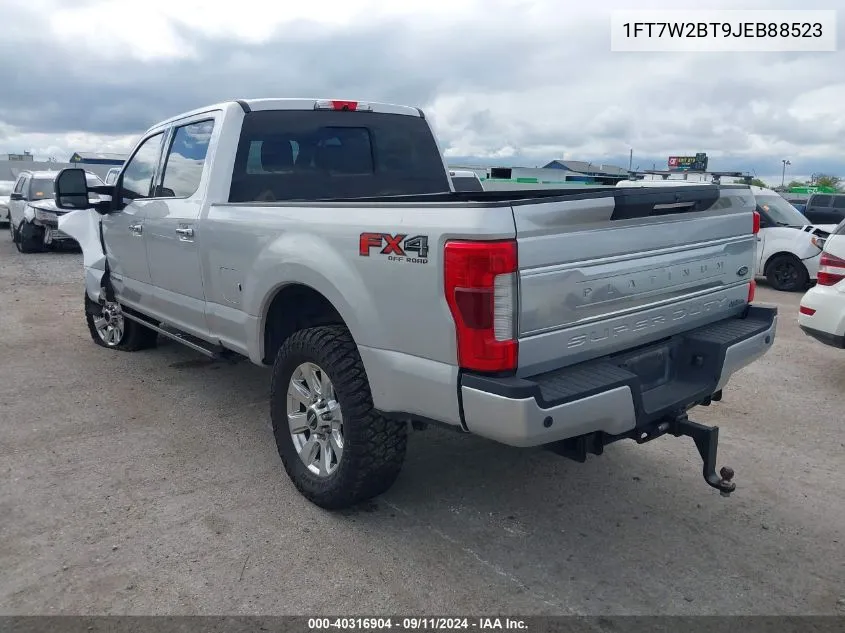 1FT7W2BT9JEB88523 2018 Ford F250 Super Duty