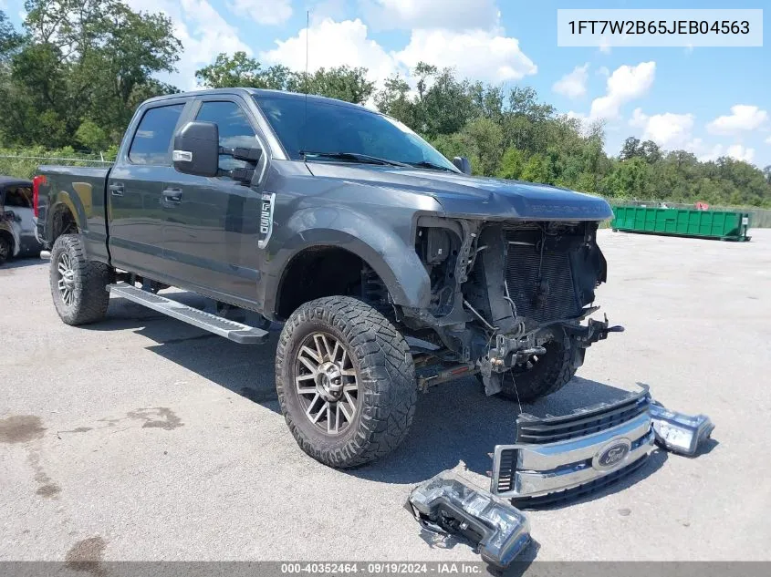 2018 Ford F-250 Xl VIN: 1FT7W2B65JEB04563 Lot: 40352464