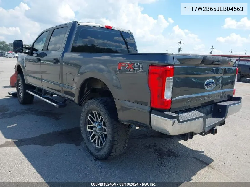 2018 Ford F-250 Xl VIN: 1FT7W2B65JEB04563 Lot: 40352464