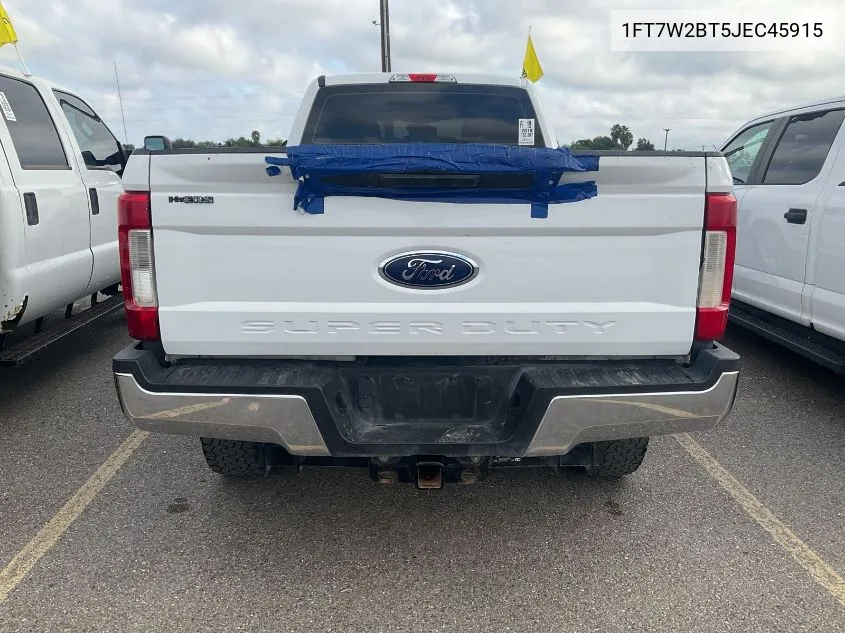 1FT7W2BT5JEC45915 2018 Ford F-250 Xl