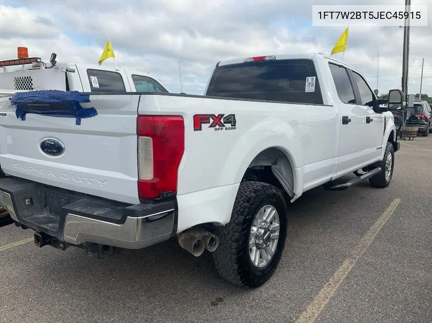 1FT7W2BT5JEC45915 2018 Ford F-250 Xl