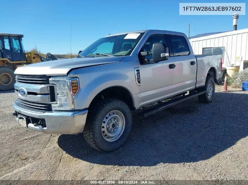 1FT7W2B63JEB97602 2018 Ford F-250 Xlt