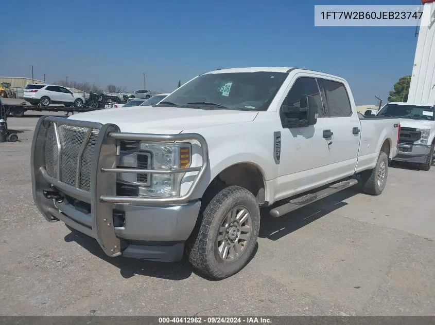 1FT7W2B60JEB23747 2018 Ford F-250 Xlt