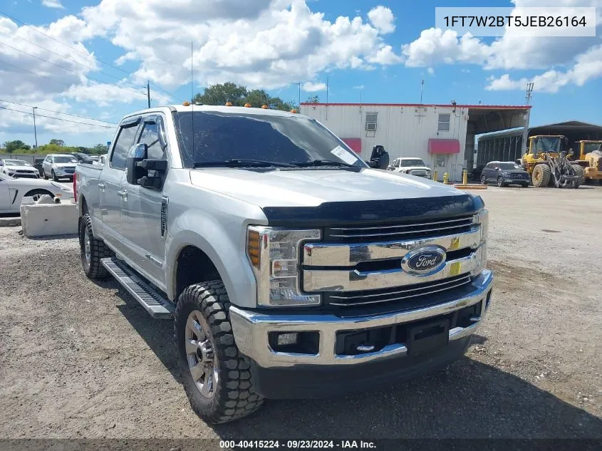 1FT7W2BT5JEB26164 2018 Ford F-250 Lariat