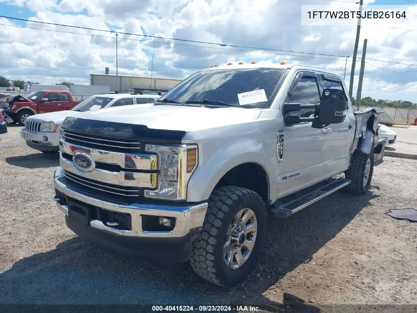 1FT7W2BT5JEB26164 2018 Ford F-250 Lariat