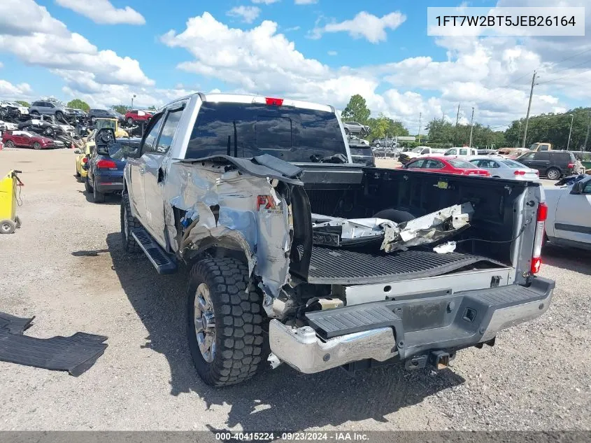 1FT7W2BT5JEB26164 2018 Ford F-250 Lariat