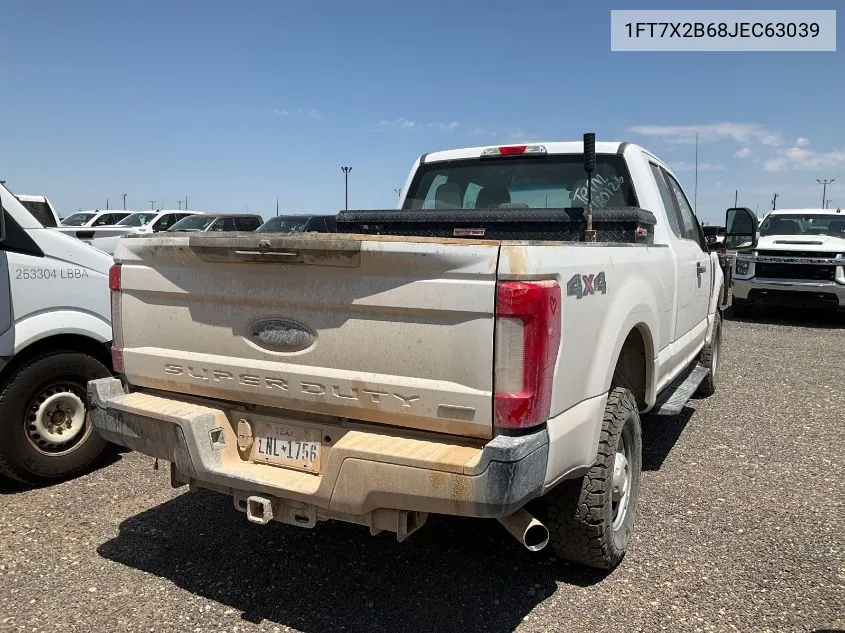 1FT7X2B68JEC63039 2018 Ford F-250 Xl