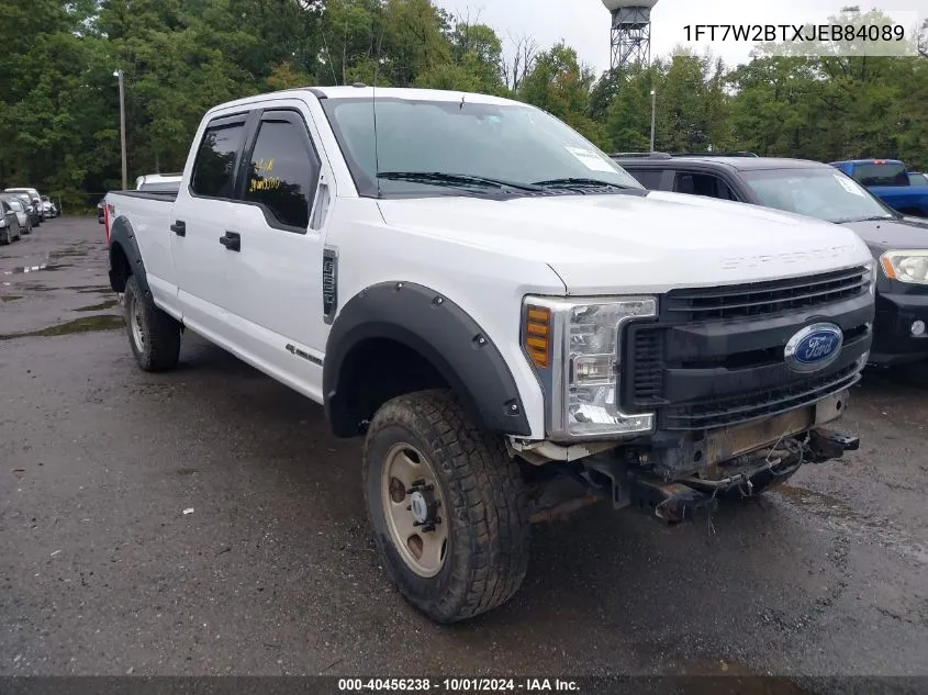 2018 Ford F-250 Xlt VIN: 1FT7W2BTXJEB84089 Lot: 40456238