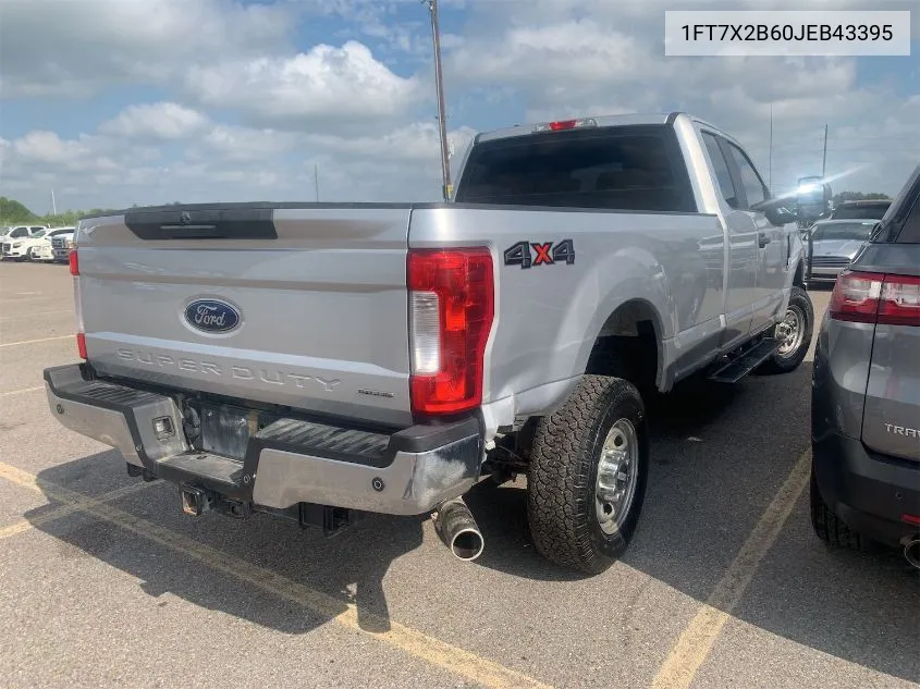 2018 Ford F-250 Xl VIN: 1FT7X2B60JEB43395 Lot: 40461300