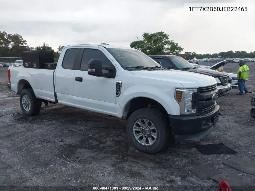 1FT7X2B60JEB22465 2018 Ford F-250 Xl