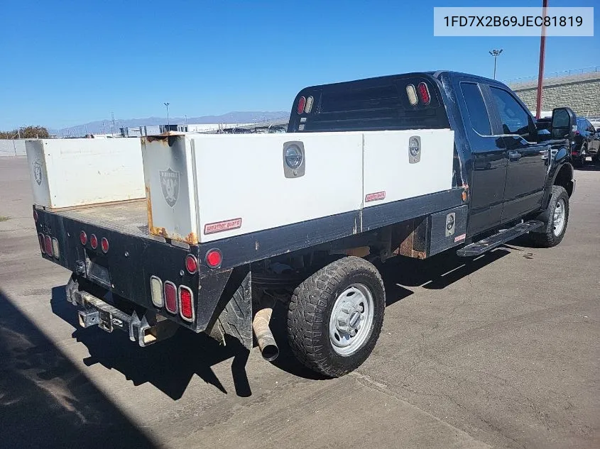 1FD7X2B69JEC81819 2018 Ford F250 Super Duty