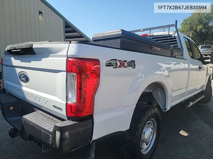 2018 Ford F-250 Xl VIN: 1FT7X2B67JEB30594 Lot: 40613908