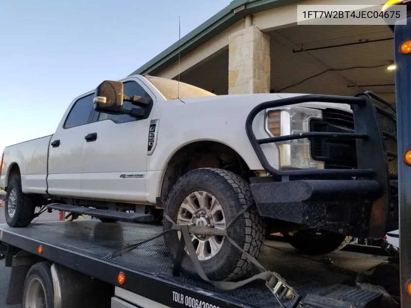 2018 Ford F-250 Xl VIN: 1FT7W2BT4JEC04675 Lot: 40750062