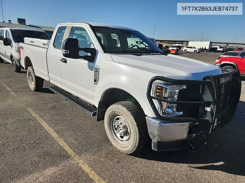 2018 Ford F-250 Xl VIN: 1FT7X2B63JEB74737 Lot: 40890085