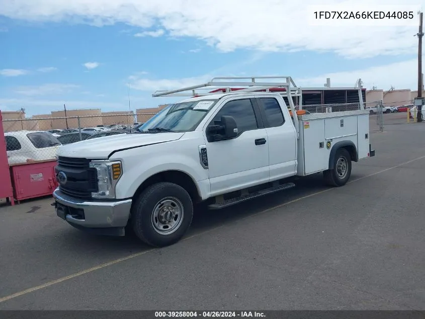 2019 Ford F-250 Xl VIN: 1FD7X2A66KED44085 Lot: 39258004