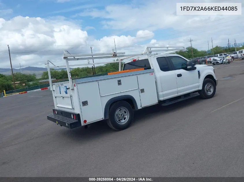 2019 Ford F-250 Xl VIN: 1FD7X2A66KED44085 Lot: 39258004