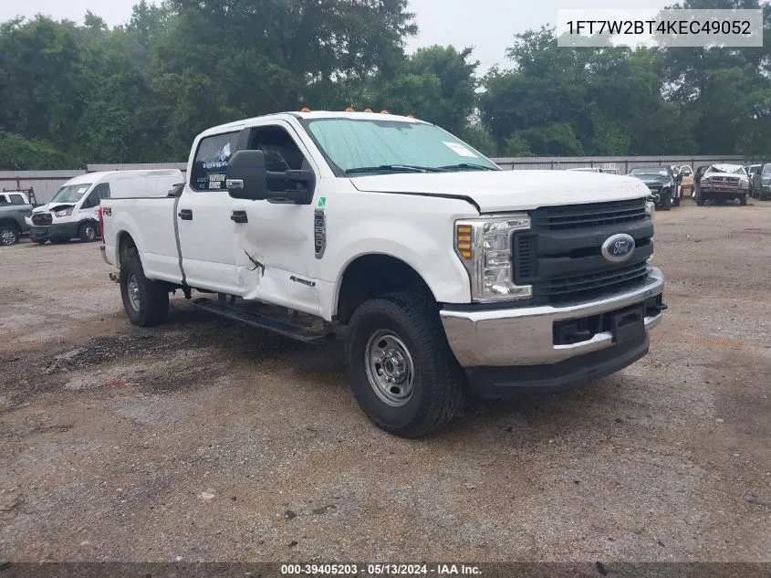 2019 Ford F-250 Xl VIN: 1FT7W2BT4KEC49052 Lot: 39405203