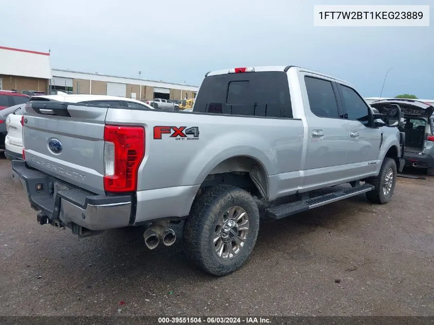 1FT7W2BT1KEG23889 2019 Ford F-250 Xlt