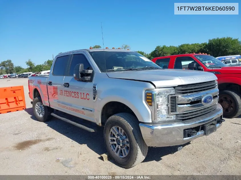 1FT7W2BT6KED60590 2019 Ford F-250 Xl