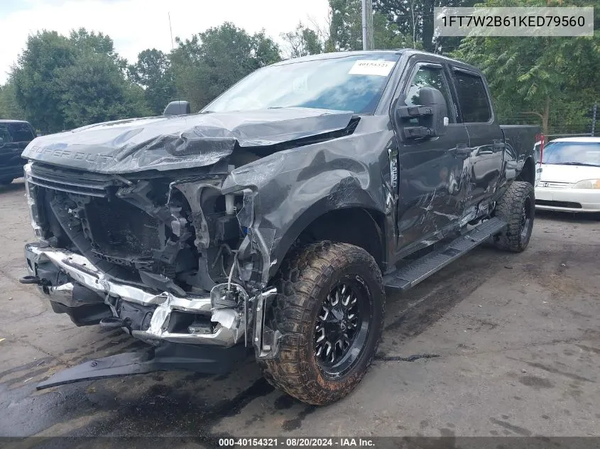 1FT7W2B61KED79560 2019 Ford F-250 Xlt