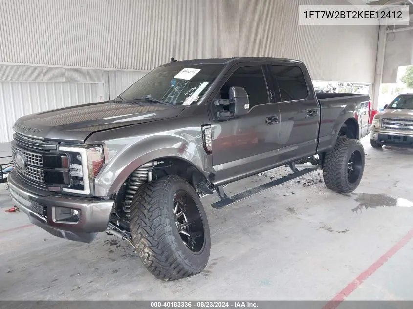 1FT7W2BT2KEE12412 2019 Ford F-250 Platinum