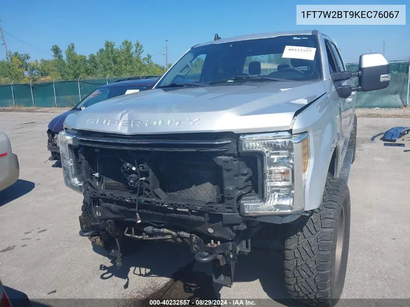 1FT7W2BT9KEC76067 2019 Ford F-250 Lariat