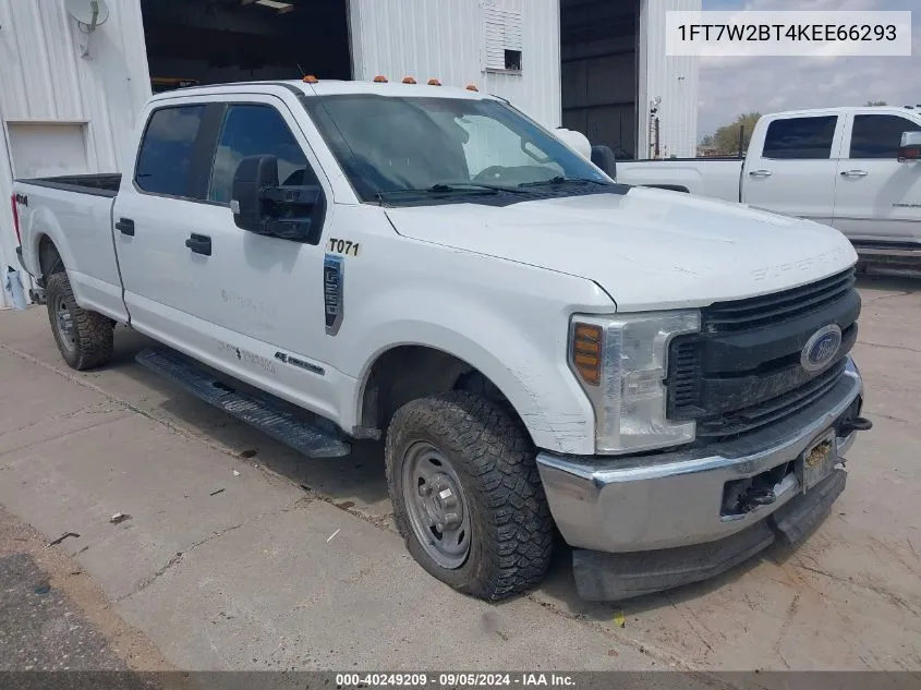 2019 Ford F-250 Super Duty VIN: 1FT7W2BT4KEE66293 Lot: 40249209