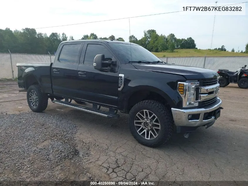 2019 Ford F-250 Xlt VIN: 1FT7W2B67KEG83282 Lot: 40250898