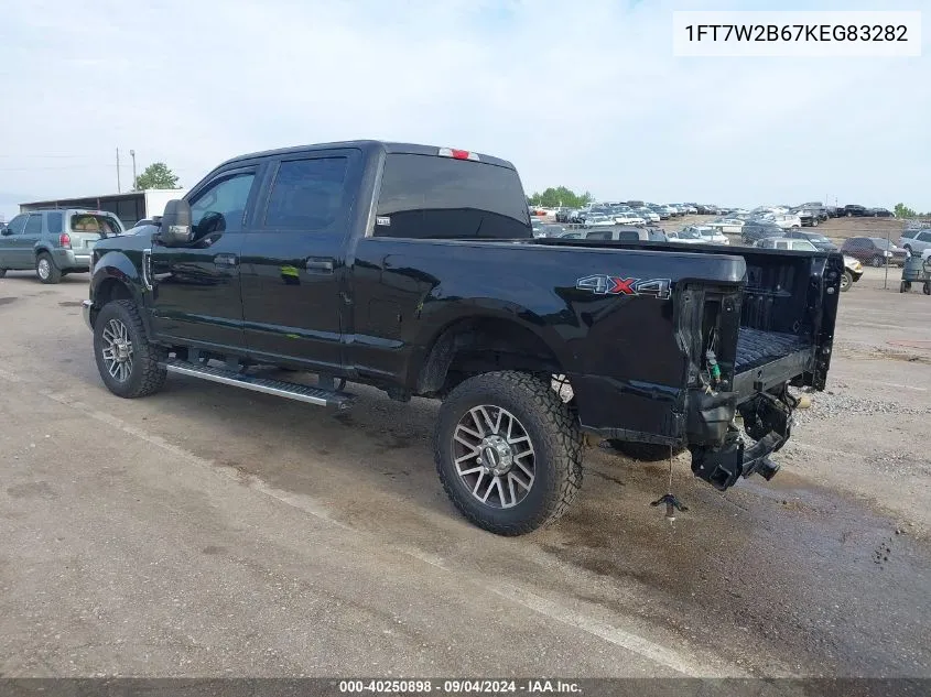 1FT7W2B67KEG83282 2019 Ford F-250 Xlt