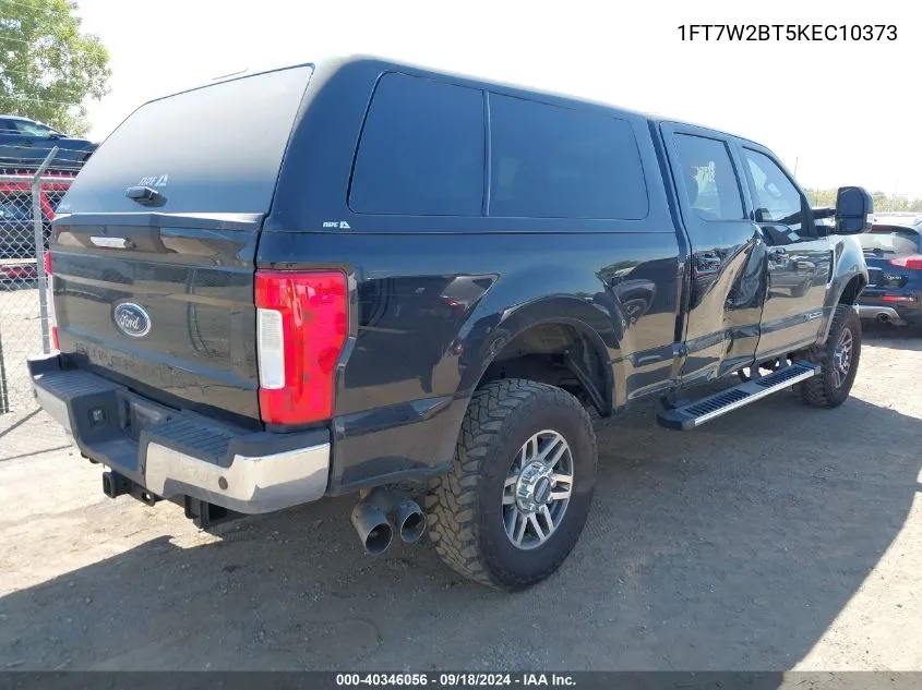 2019 Ford F-250 Lariat VIN: 1FT7W2BT5KEC10373 Lot: 40346056