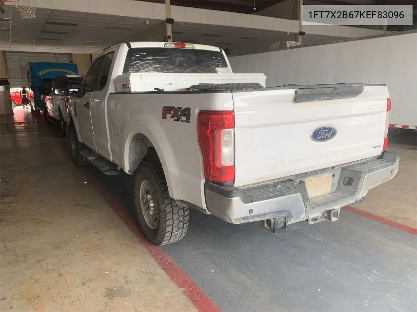 1FT7X2B67KEF83096 2019 Ford F-250 Xl