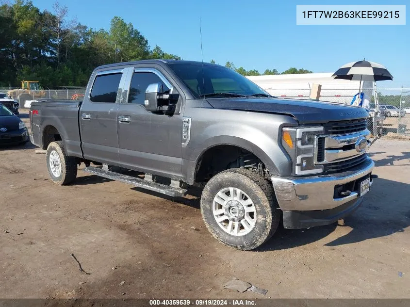 1FT7W2B63KEE99215 2019 Ford F-250 Xl