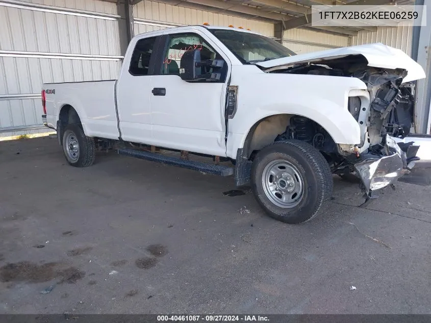 1FT7X2B62KEE06259 2019 Ford F-250 Xl