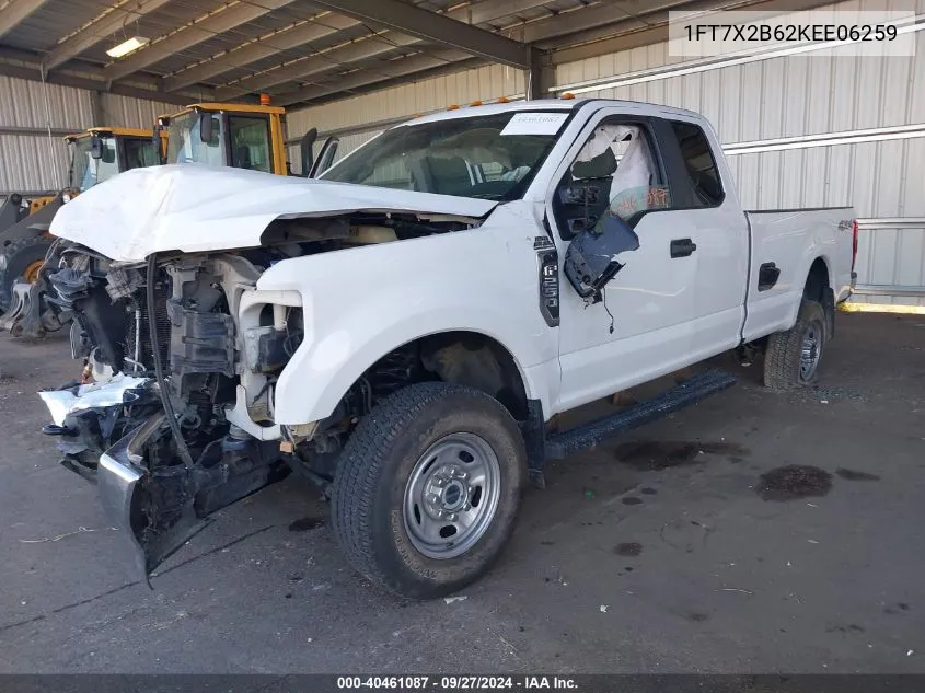 1FT7X2B62KEE06259 2019 Ford F-250 Xl