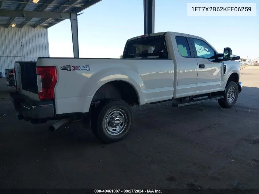 1FT7X2B62KEE06259 2019 Ford F-250 Xl