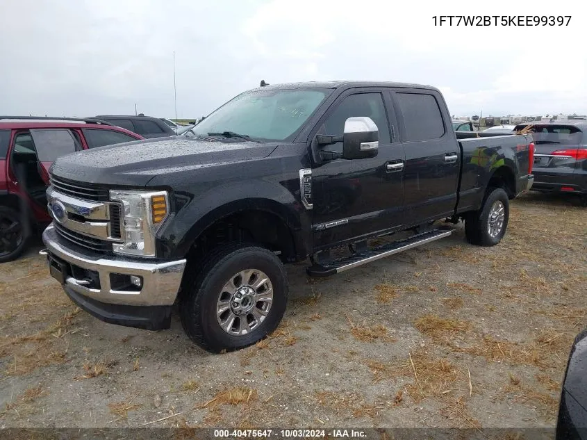 2019 Ford F-250 Xlt VIN: 1FT7W2BT5KEE99397 Lot: 40475647