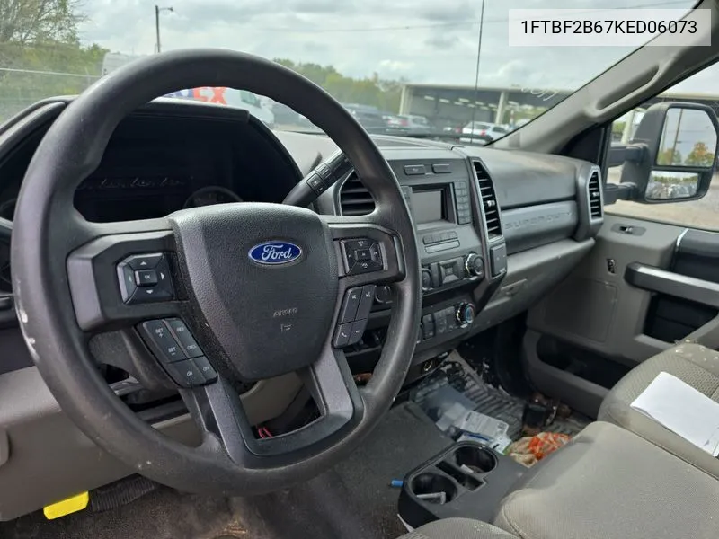 1FTBF2B67KED06073 2019 Ford F-250 Xlt