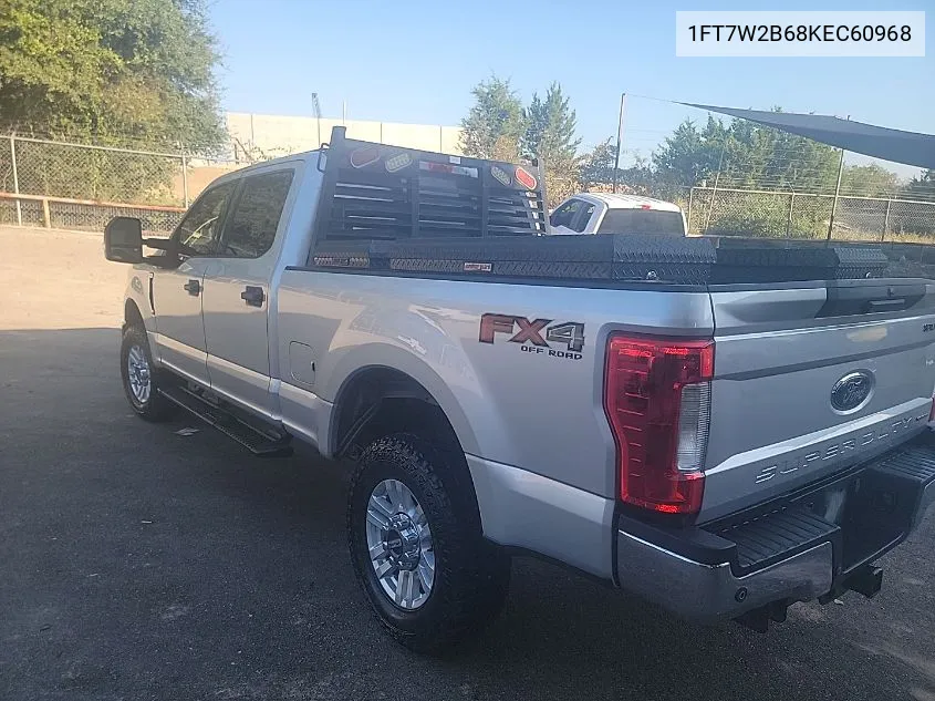 2019 Ford F250 Super Duty VIN: 1FT7W2B68KEC60968 Lot: 40523221