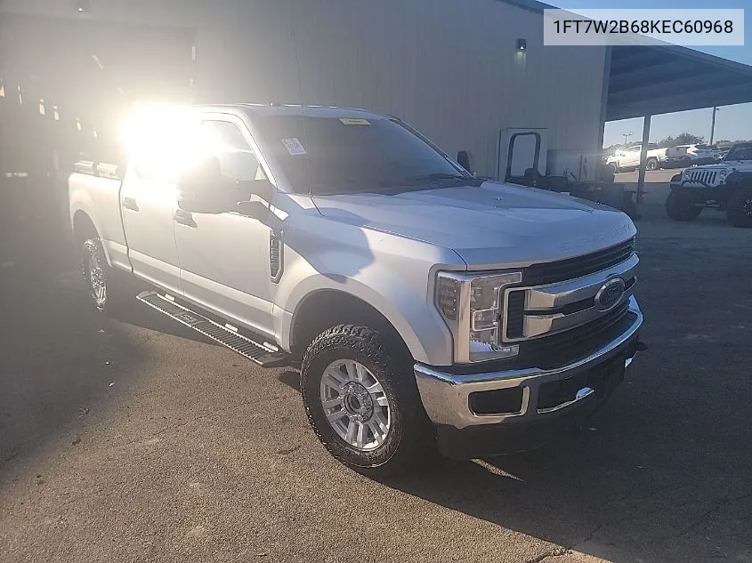 2019 Ford F250 Super Duty VIN: 1FT7W2B68KEC60968 Lot: 40523221