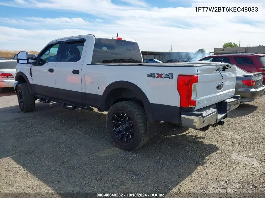 1FT7W2BT6KEC48033 2019 Ford F-250 Xlt