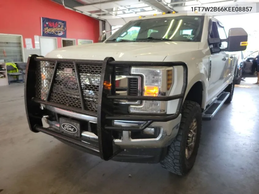 2019 Ford F250 Super Duty VIN: 1FT7W2B66KEE08857 Lot: 40560342