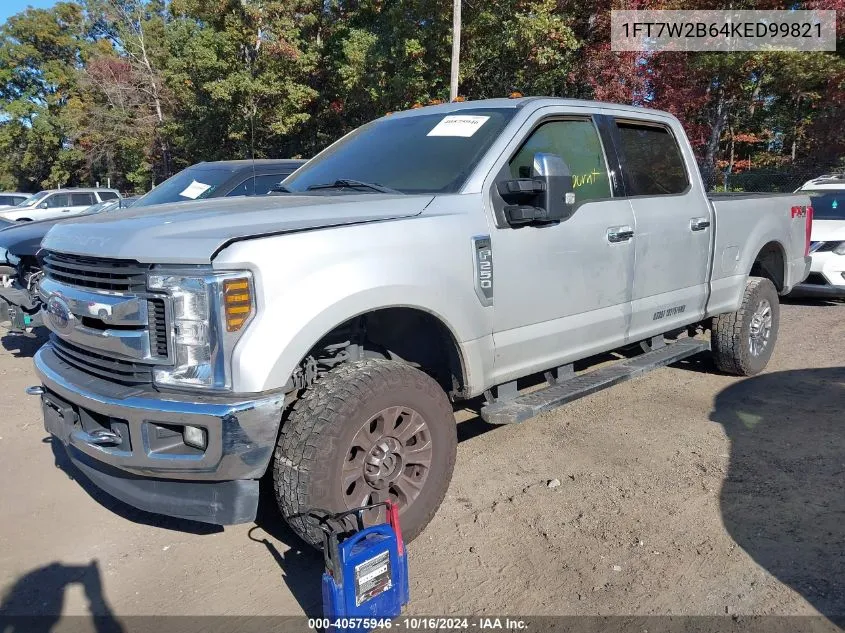 1FT7W2B64KED99821 2019 Ford F-250 Xlt