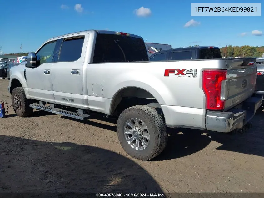 1FT7W2B64KED99821 2019 Ford F-250 Xlt