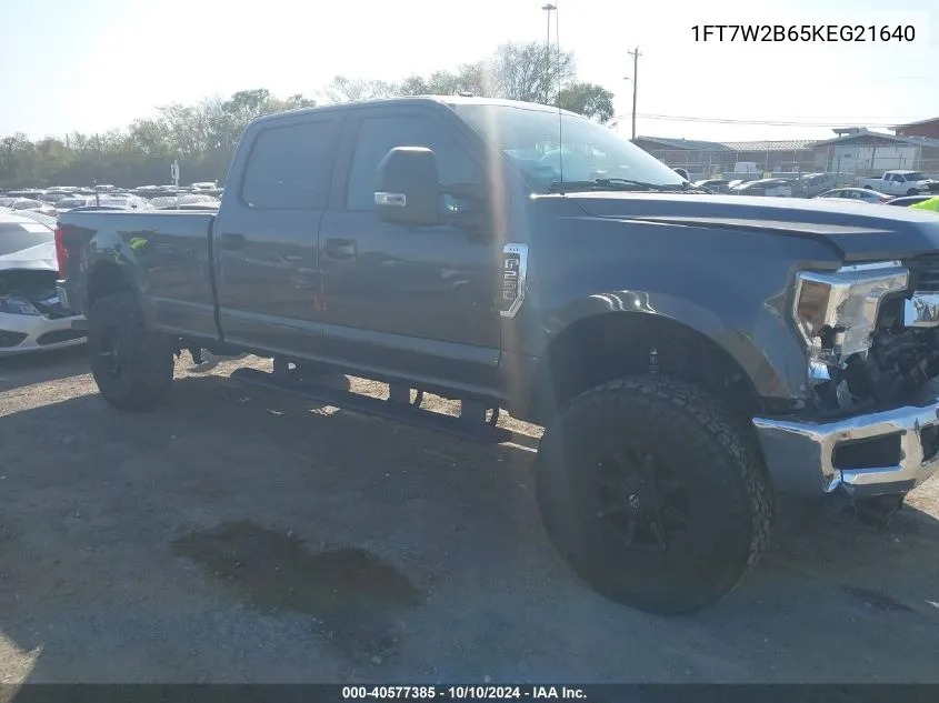 2019 Ford F-250 Xlt VIN: 1FT7W2B65KEG21640 Lot: 40577385